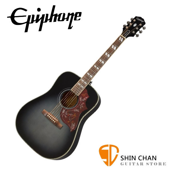 Epiphone Hummingbird Studio 蜂鳥系列 單板可插電民謠吉他 電木吉他 黑灰漸層 Epiphone Hummingbird蜂鳥系列電木吉他結合經典設計與現代功能,無論是舞台表演、錄音室錄製還是居家彈奏,都能呈現溫暖、清晰且具層次的木質音色。【獨家另贈吉他琴袋、背帶、Pick】