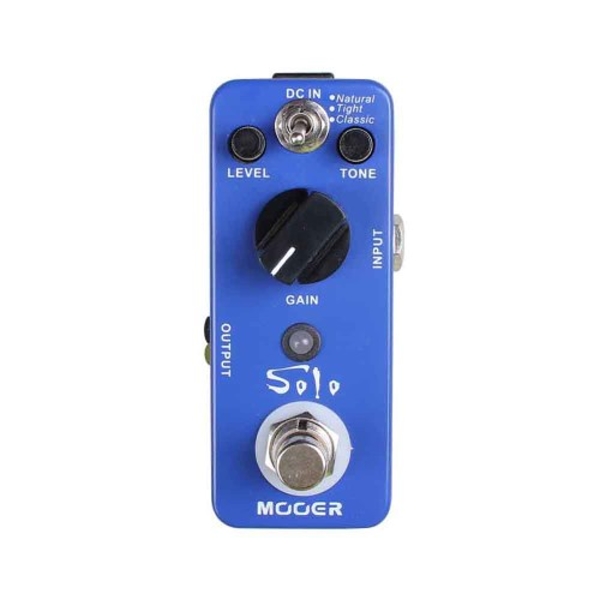 Mooer Solo 高增益失真效果器【Distortion Pedal】【Micro系列SO】 