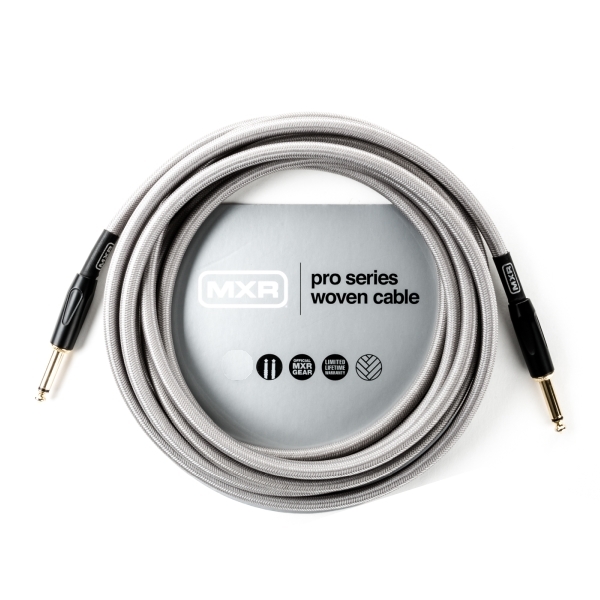 Dunlop MXR DCIW24 24呎 雙直頭 樂器用 導線 7.2公尺【吉他/貝斯/電子琴/6.3mm 電子樂器/皆適用】 
