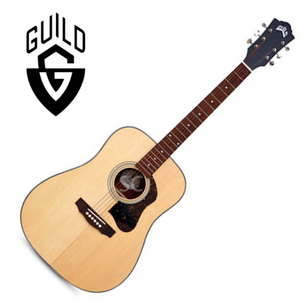 Guild D-340 雲杉面單板 / 桃花心木 側背板 附 Guild 原廠吉他厚袋 guild吉他