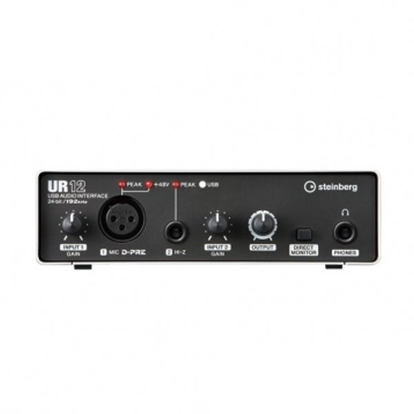 Steinberg ur12 usb 電腦錄音介面 192K高品質【Ur-12/Yamaha 總代理】 