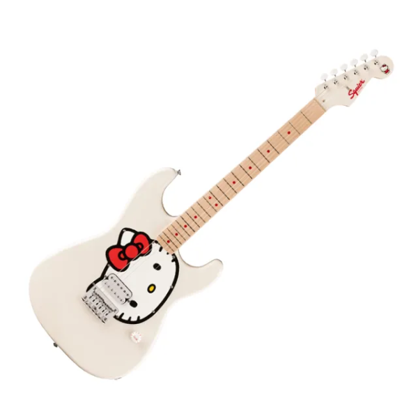 Fender x Hello Kitty Stratocaster 50週年紀念聯名款 電吉他 Fender Squier 