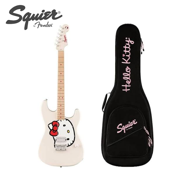 Fender x Hello Kitty Stratocaster 50週年紀念聯名款 電吉他 Fender Squier 