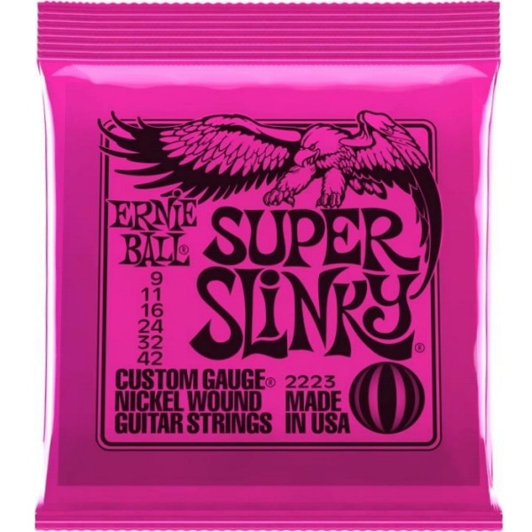 Ernie Ball 2223 電吉他弦 老鷹牌 紅 09-42 原廠公司貨 Ernie Ball 2223,電吉他弦