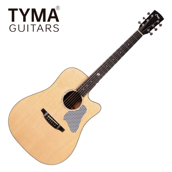 TYMA TD-5C 雲杉木面單板 / D桶 切角民謠吉他 TD5C 附贈原廠琴袋 TYMA TD-5C 雲杉木 / 面單板 切角民謠吉他 附贈原廠琴袋