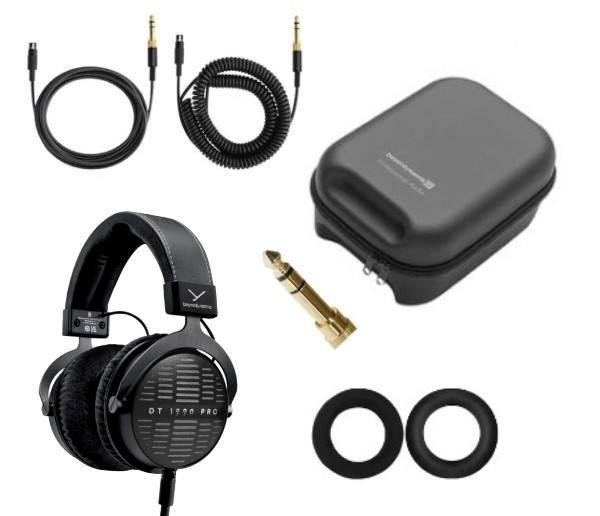 Beyerdynamic DT1990 PRO MKII 開放耳罩式監聽耳機 / 附收納盒、線材、耳墊、轉接頭 / 德國製造 台灣公司貨 Beyerdynamic DT1990 PRO MKII 開放耳罩式監聽耳機 / 附收納盒、線材、耳墊、轉接頭 / 德國製造 台灣公司貨