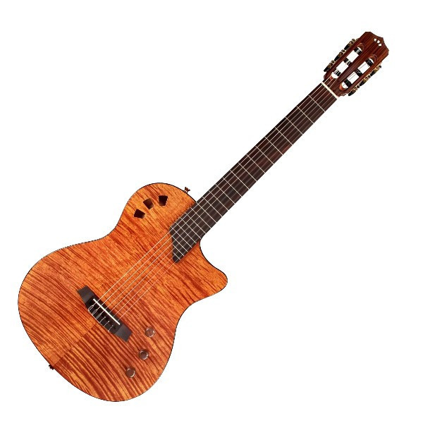 Cordoba 美國品牌 Stage Natural Amber 面單板可插電古典吉他 附琴袋 古典吉他腳踏板 擦琴布 導線 附琴袋 古典吉他腳踏板 擦琴布 導線