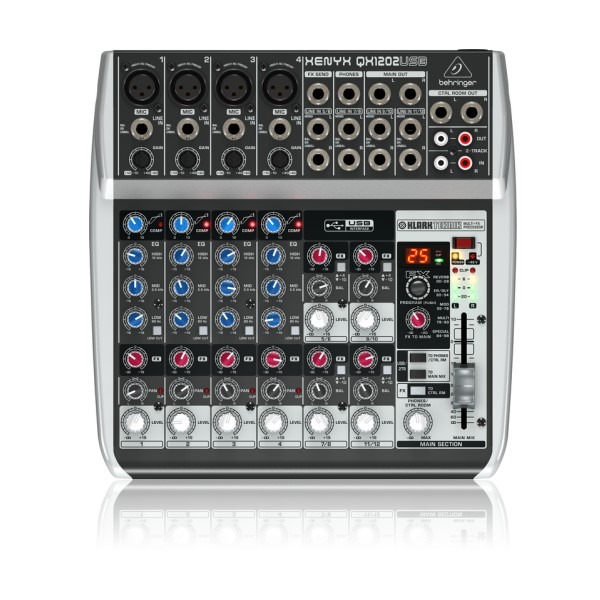 德國 Behringer XENYX QX1202USB 12軌 混音器 / 耳朵牌 台灣公司貨 德國 Behringer XENYX QX1202USB 12軌 混音器 / 耳朵牌 台灣公司貨