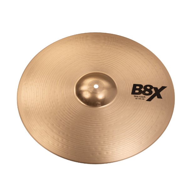 Sabian 18吋 B8X Thin Crash Cymbal 樂隊銅鈸【型號:41806X】 