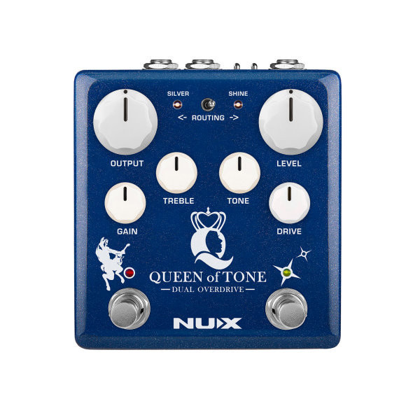 NUX Queen of Tone NDO-6 雙過載破音效果器 Dual Overdrive in a Stompbox NDO6 NUX Queen of Tone NDO-6 雙過載破音效果器 Dual Overdrive in a Stompbox NDO6
