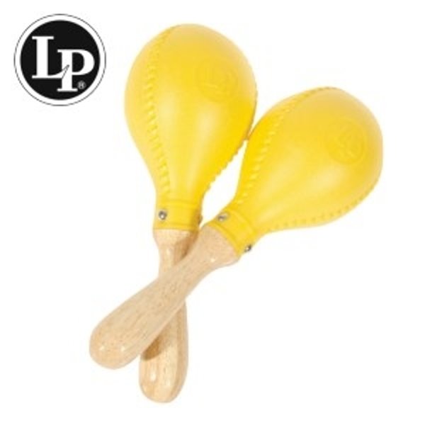 LP品牌 LP281 黃色握柄沙鈴【LP-281/LATIN PERCUSSION/LP Professional Maracas】 