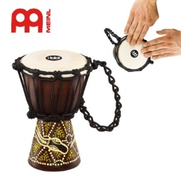 Meinl HDJ6-XXS 4吋迷你金杯鼓 桃花心木 印尼製【AFRICAN STYLE MINI DJEMBES/非洲鼓/金杯鼓/手鼓專賣店】 