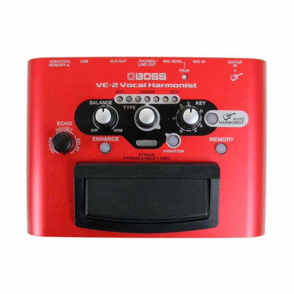BOSS VE-2 錄音室等級人聲合音效果器【VE2/Vocal Harmonist/兩年保固】 