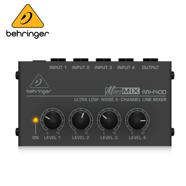 Behringer MICROMIX MX400 4軌 迷你混音器 / 掌上型混音器 台灣公司貨 Behringer MICROMIX MX400 4軌 迷你混音器 / 掌上型混音器 台灣公司貨