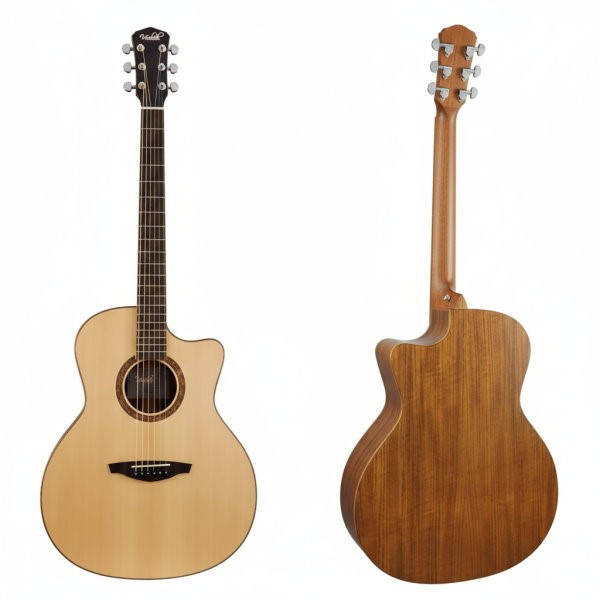 Veelah V3-GAC 雲杉木面單 民謠吉他 GA桶身 切角木吉他 附原廠琴袋 另贈Pick、移調夾、背帶 附原廠琴袋 另贈Pick、移調夾、背帶