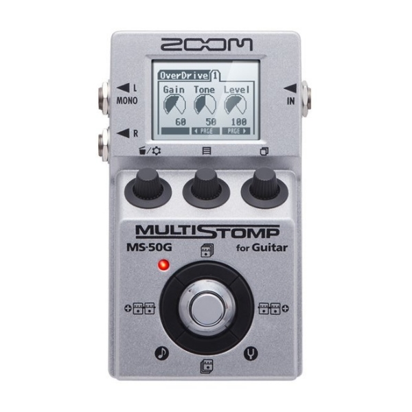 ZOOM MS-50G 電吉他單顆型綜合效果器【MS50G】 