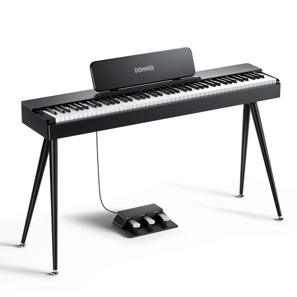 Donner OURA S100 88鍵電鋼琴 / 附原廠三音踏板 琴椅 台灣公司貨 Donner OURA Piano S100 88鍵電鋼琴 台灣公司貨