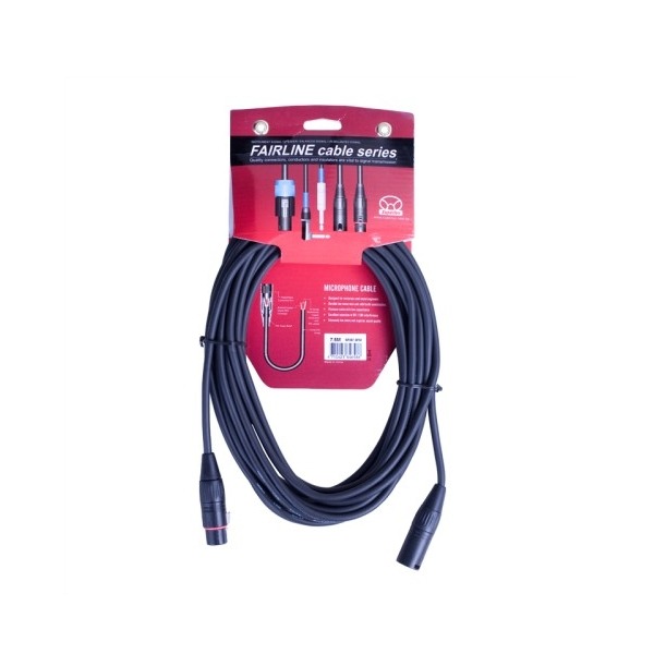 Superlux sfm7.5fm 平衡式麥克風線 7.5公尺【卡農頭/xlr3/電容式麥克風/動圈式麥克風皆可用】 