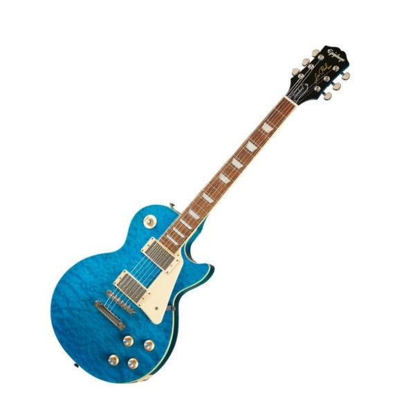Epiphone Les Paul Standard '60s Quilt Top 限量版電吉他 透藍色 Translucent Blue Epiphone Les Paul Standard '60s Quilt Top 限量版電吉他 透藍色 Translucent Blue
 
Epiphone Les Paul Standard '60s Quilt Top Limited-Edition Electric Guitar Translucent Blue
限量款 × 經典復刻 × 現代演奏特性【獨家另贈吉他琴袋、導線、背帶