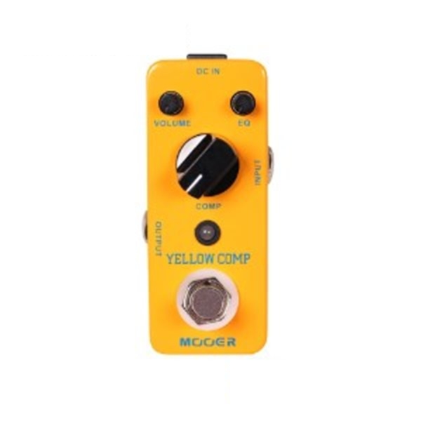 Mooer Yellow Comp 光電壓縮效果器【Optical Compressor Pedal】【Micro系列】【YC】 