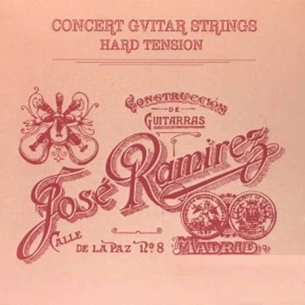 Jose Ramirez 世界頂級古典弦（高張力）Hard Tension 粉紅盒【Jose Ramirez古典弦專賣店/尼龍弦】 