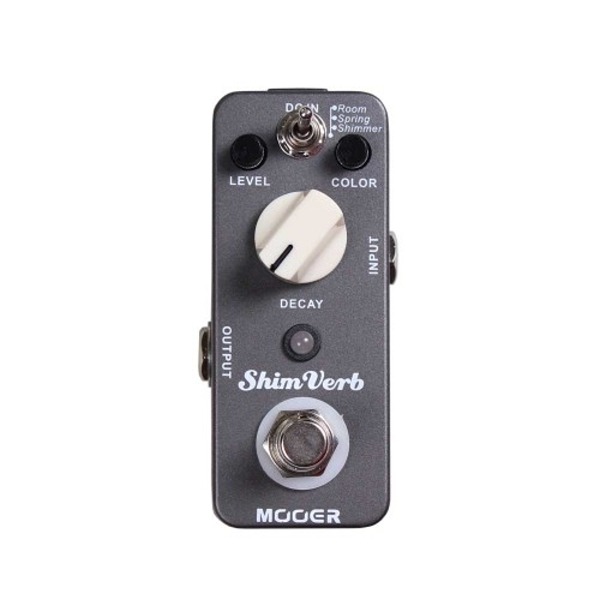 Mooer Shimverb 殘響效果器【Digital Reverb Pedal】【Micro系列Sv】 