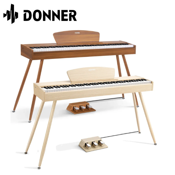Donner DDP-80 88鍵 原木設計風格 電鋼琴 / 附原廠三音踏板 琴椅 台灣公司貨 