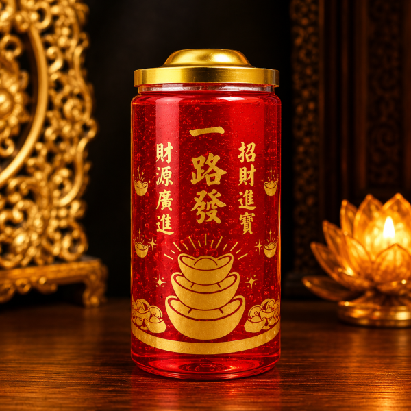 一路發招財燈｜招財進寶・財源廣進 (可燃十五天) 