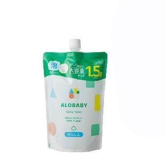 ALOBABY寶寶晚安洗髮沐浴乳補充包 600ml 