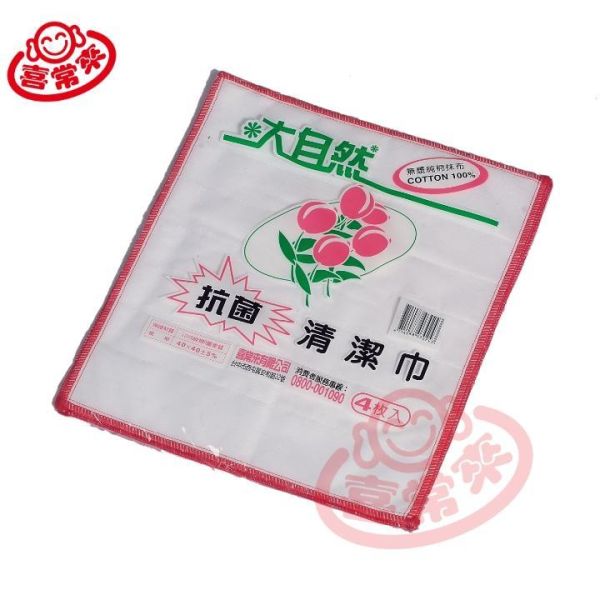 大自然抗菌清潔巾 