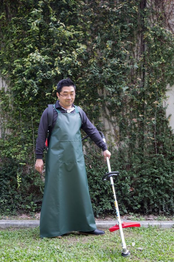 #9211防水割草圍裙*120x80*藍 