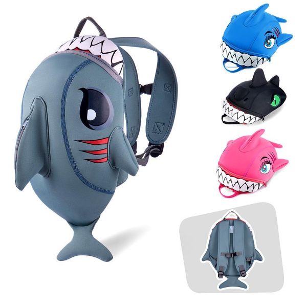 3D背包-灰鯊魚 