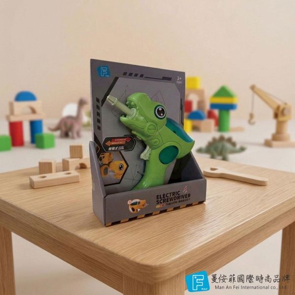 3D聲光恐龍-電動起子 