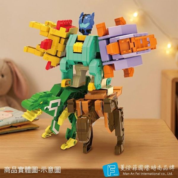 3D變形金剛8號-腕龍 