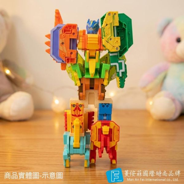 3D變形金剛9號-劍龍 
