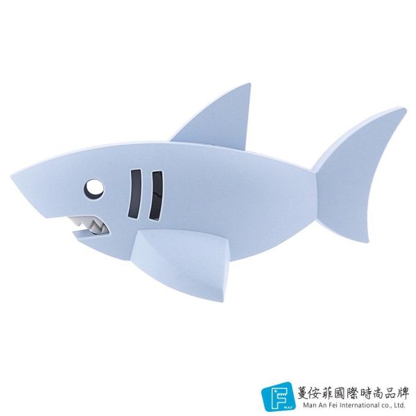 磁吸骨骼拼圖-鯊魚 