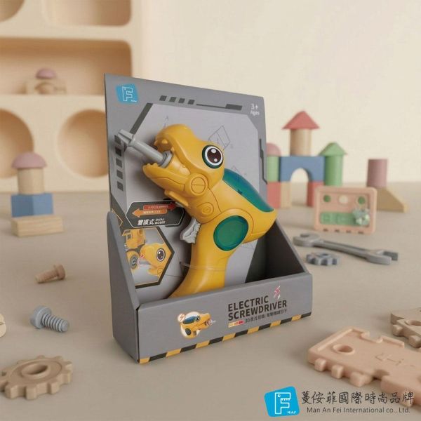 3D聲光恐龍-電動起子 