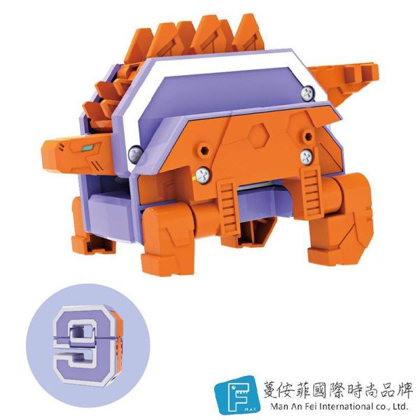3D變形金剛9號-劍龍 