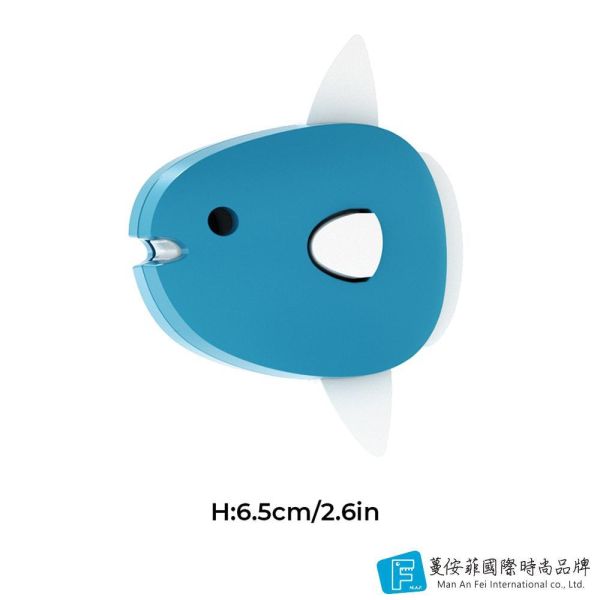 磁吸骨骼拼圖-翻車魚 