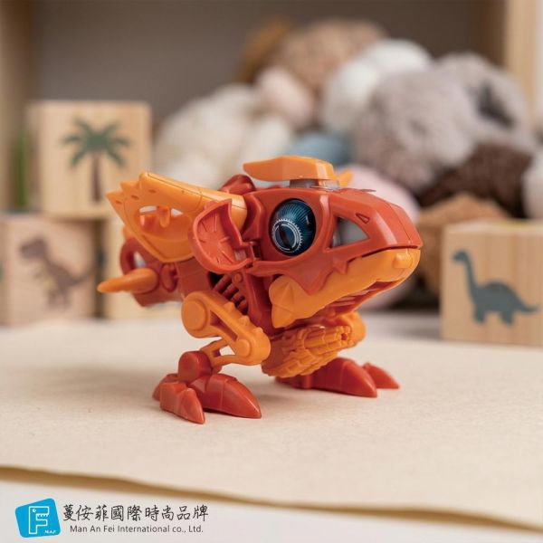 3D聲光恐龍-翼龍VS直升機 