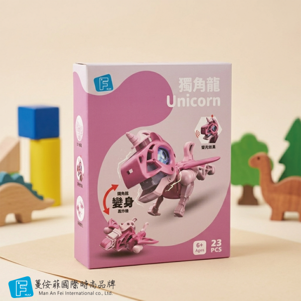 3D聲光恐龍-獨角龍VS轟炸機 