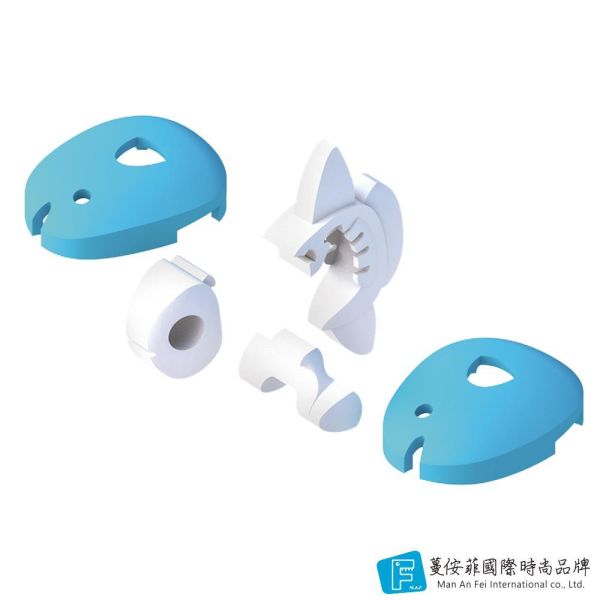 磁吸骨骼拼圖-翻車魚 