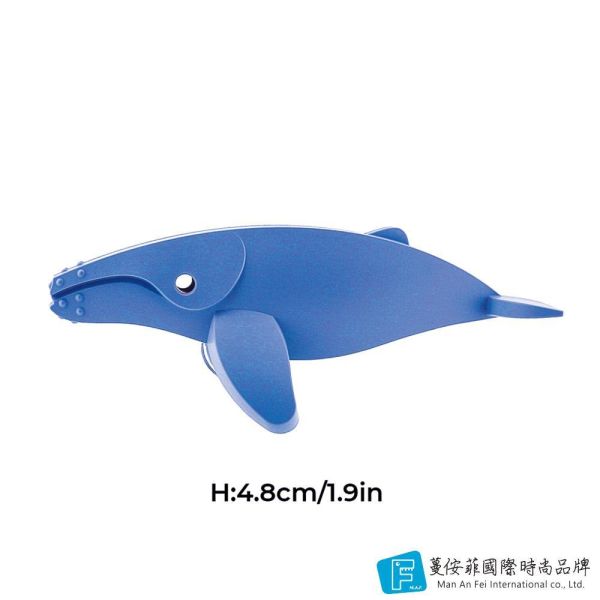 磁吸骨骼拼圖-座頭鯨 