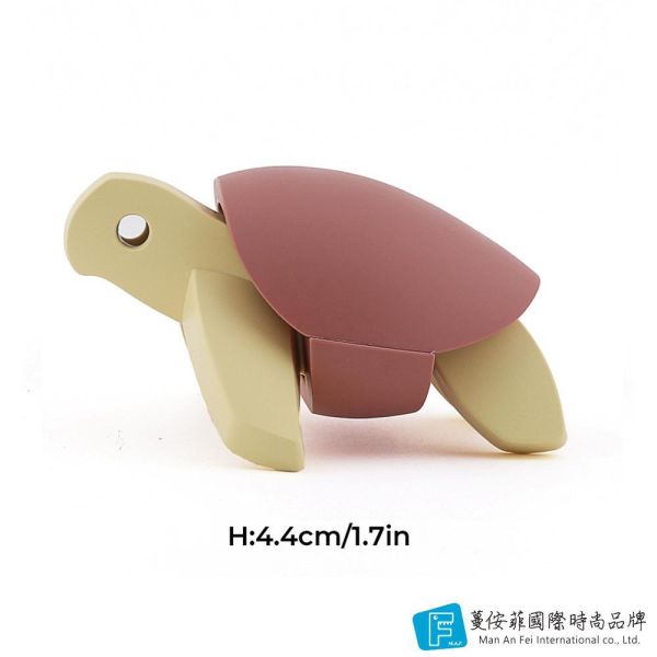 磁吸骨骼拼圖-海龜 