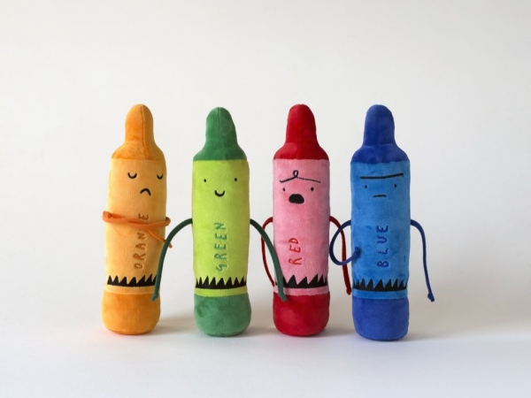 The Crayons 12" Plush 