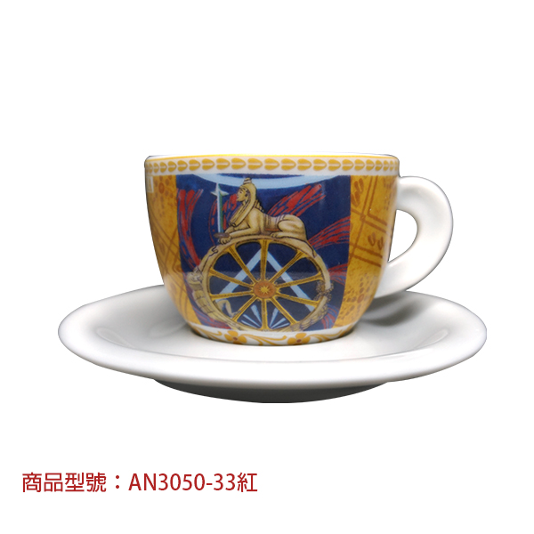 【d'ANCAP】塔羅牌卡布杯組(2杯2盤) d’ANCAP,ANCAP,咖啡杯,瓷杯,義大利咖啡杯,濃縮杯,卡布杯,拿鐵杯,咖啡器具,義大利製造,老爸咖啡,咖啡,lebarcoffee,coffee
