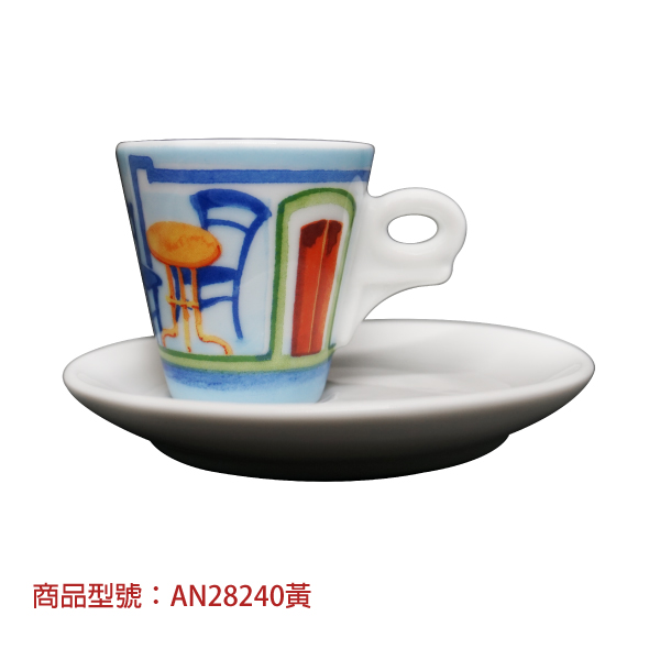 【d'ANCAP】愛琴海濃縮杯組(2杯2盤) d’ANCAP,ANCAP,咖啡杯,瓷杯,義大利咖啡杯,濃縮杯,卡布杯,拿鐵杯,咖啡器具,義大利製造,老爸咖啡,咖啡,lebarcoffee,coffee