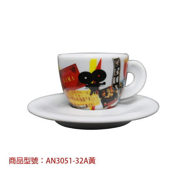 【d'ANCAP】美麗的義大利濃縮杯組(2杯2盤) d’ANCAP,ANCAP,咖啡杯,瓷杯,義大利咖啡杯,濃縮杯,卡布杯,拿鐵杯,咖啡器具,義大利製造,老爸咖啡,咖啡,lebarcoffee,coffee