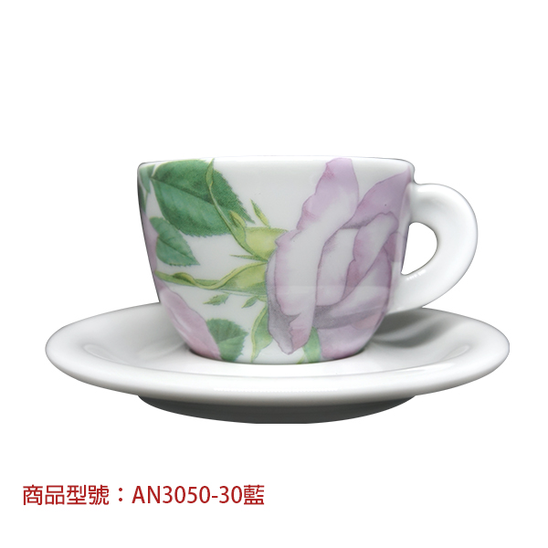 【d'ANCAP】玫瑰卡布杯組(2杯2盤) d’ANCAP,ANCAP,咖啡杯,瓷杯,義大利咖啡杯,濃縮杯,卡布杯,拿鐵杯,咖啡器具,義大利製造,老爸咖啡,咖啡,lebarcoffee,coffee