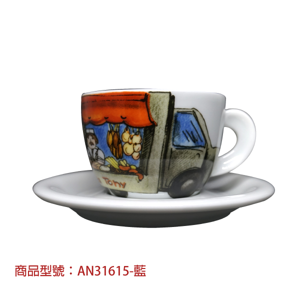 【d'ANCAP】生活市集卡布杯組(2杯2盤) d’ANCAP,ANCAP,咖啡杯,瓷杯,義大利咖啡杯,濃縮杯,卡布杯,拿鐵杯,咖啡器具,義大利製造,老爸咖啡,咖啡,lebarcoffee,coffee